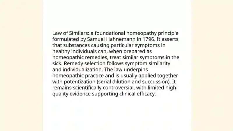 Homeopathy 4