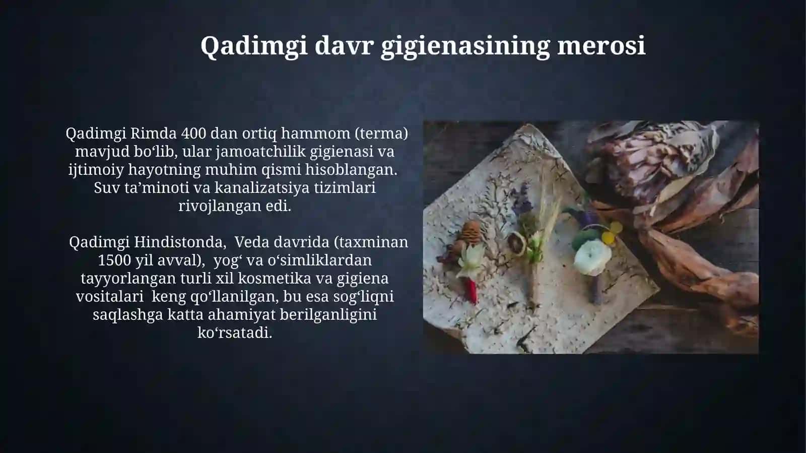 Gigiyena Tarixi 4