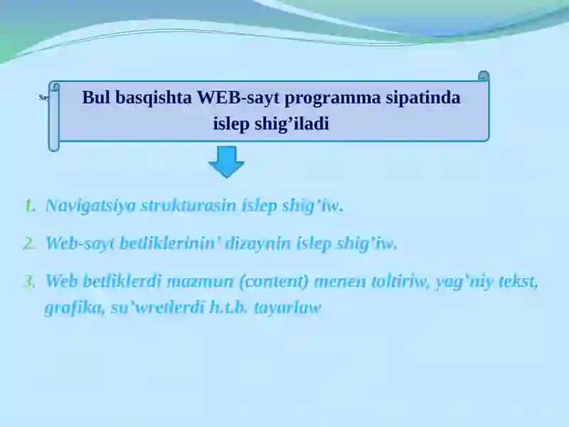 Websayt jarayonida dizayn 4