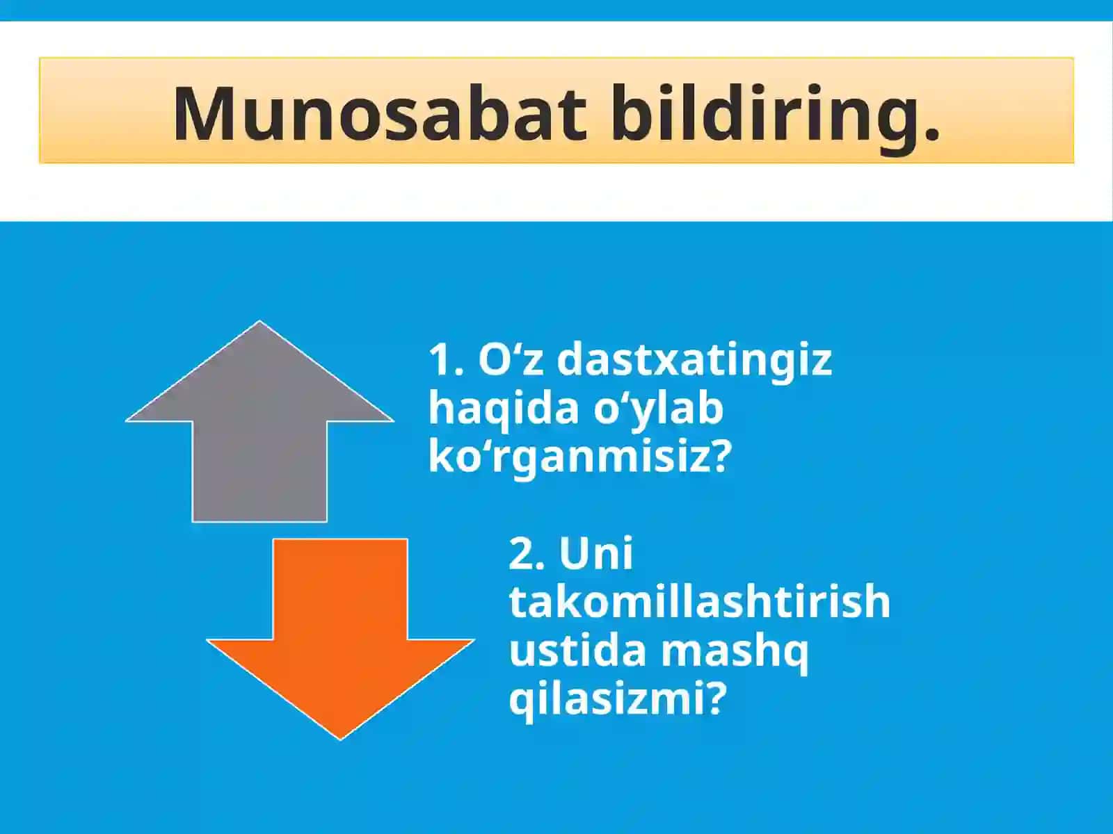 Matnvalug‘at ustida ishlash 4