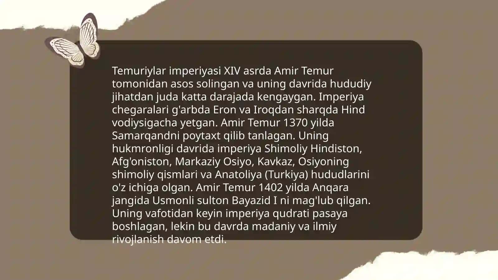 Amir Temur tashqi siyosati 4
