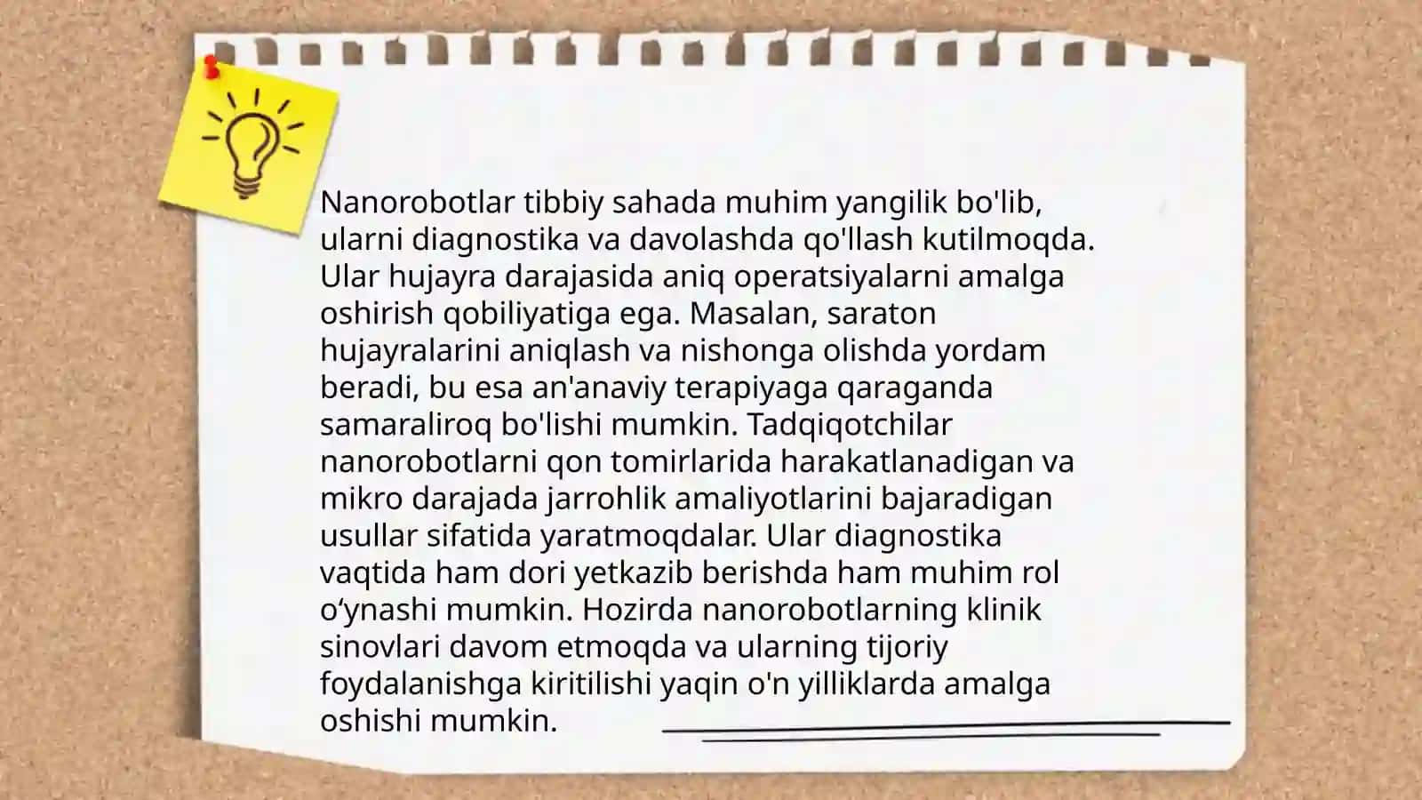 Nanotexnologiyalardan foydalanishning asosiy sabablari 4