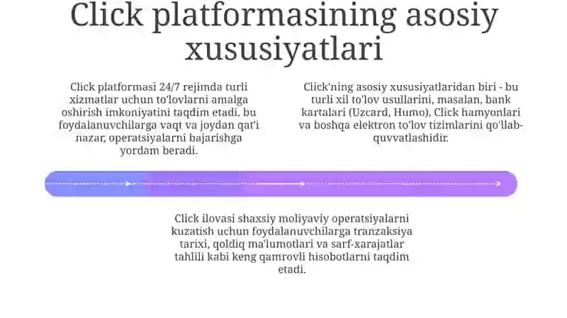 Click platformasi haqida umumiy ma'lumot 4
