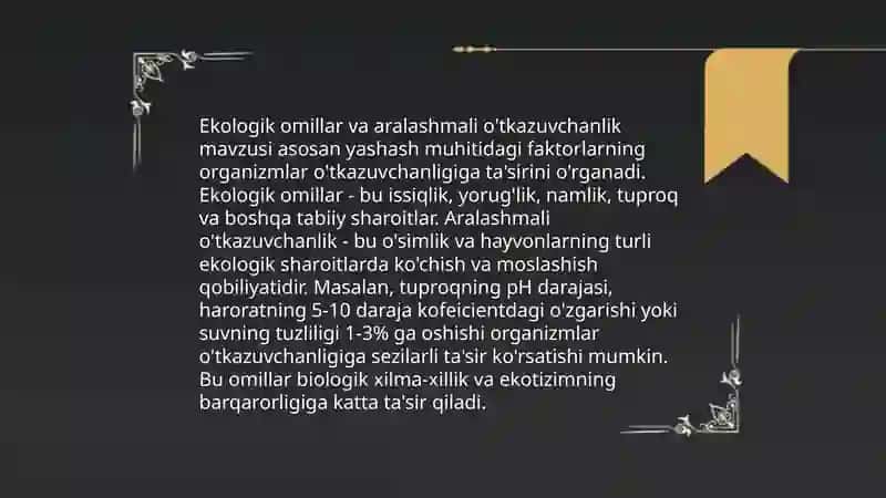 Aralashmali o'tkazuvchanlik turlari 4