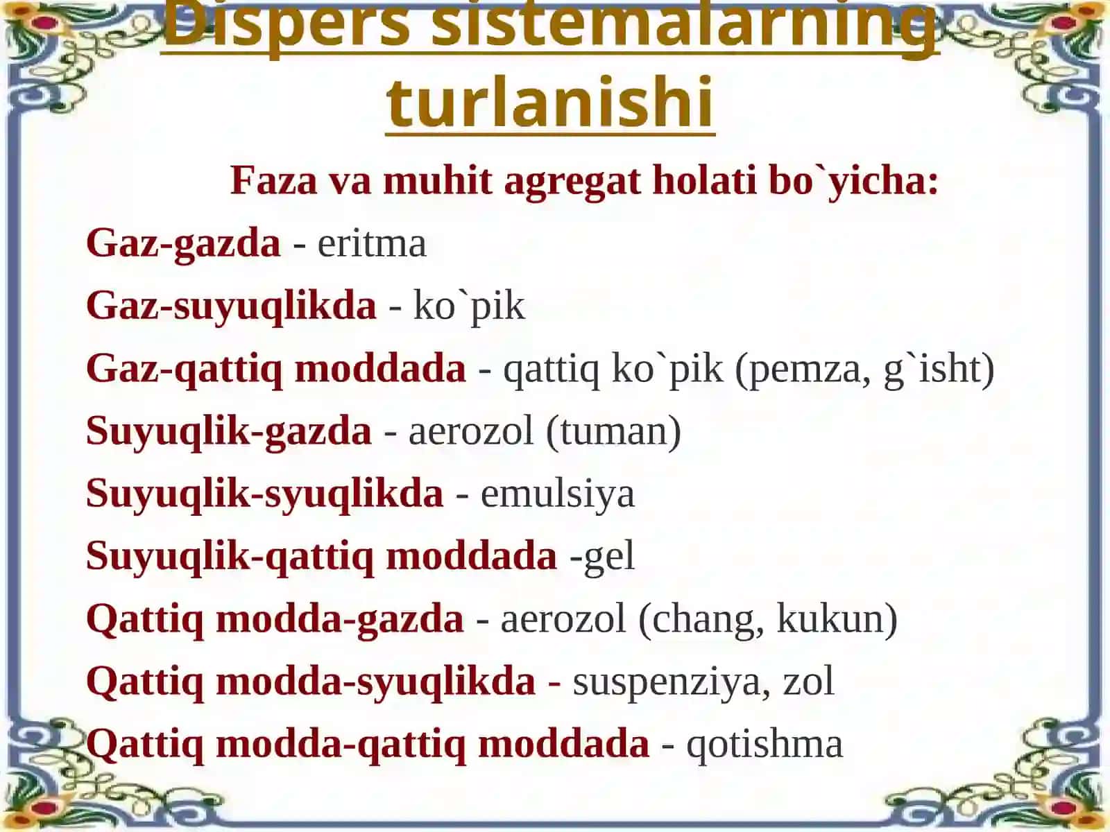 Dispers sistemalar 4