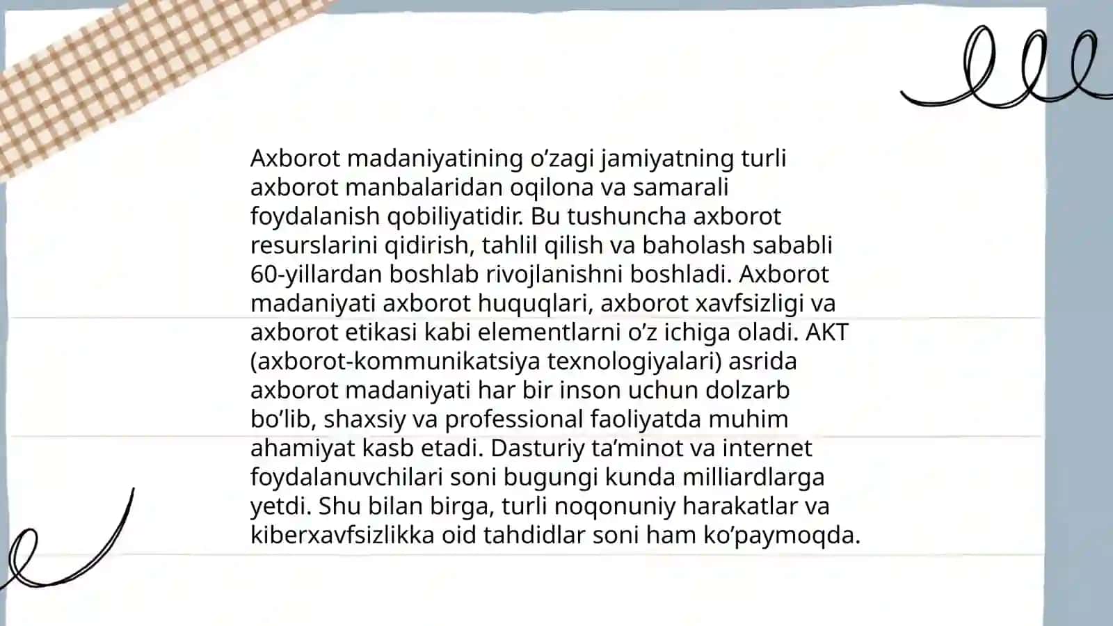Mediasavodxonlik va axborot madaniyat fanining tarixiy evolyutsiyasi 4