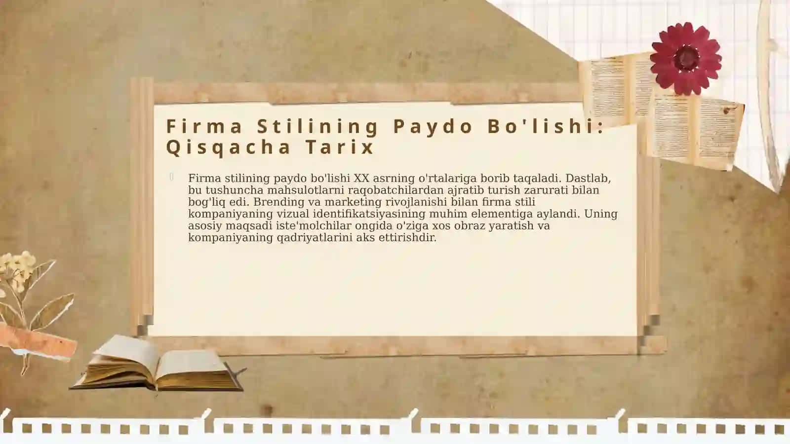 Firma Stilining Mohiyati va Ahamiyati 4