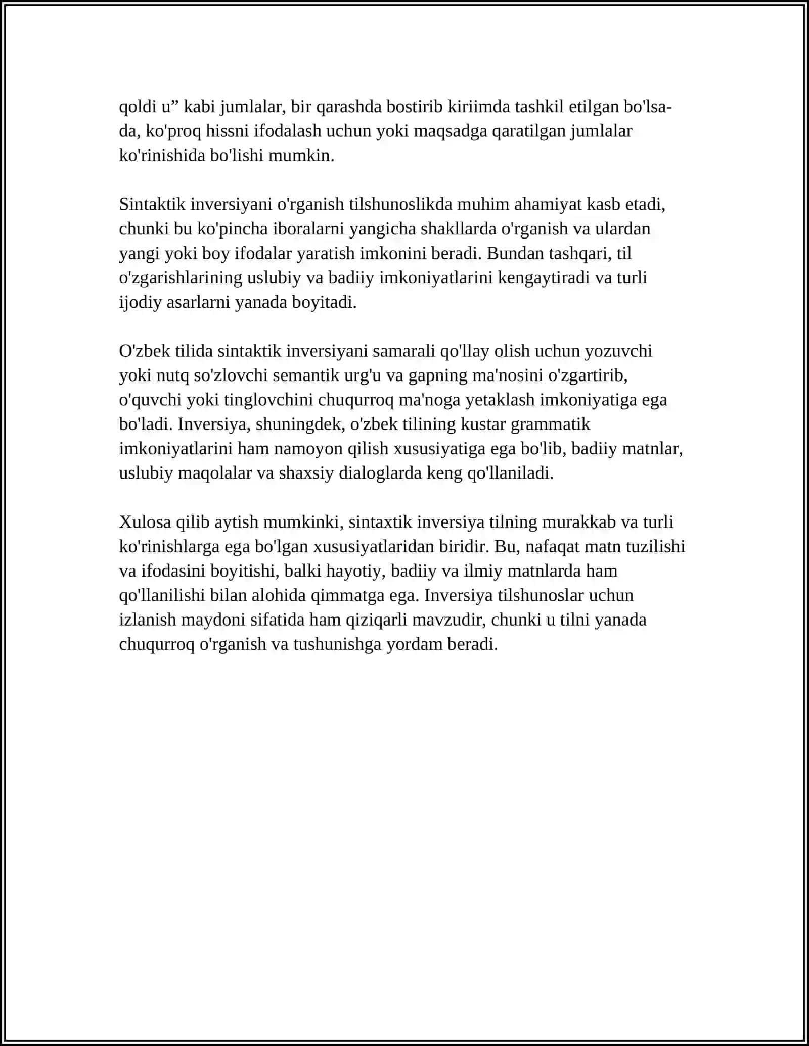 SINTAKTIK INVERSIYA 4