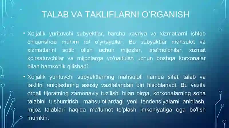 XO'JALIK YURITUVCHI SUBYEKTLAR 4