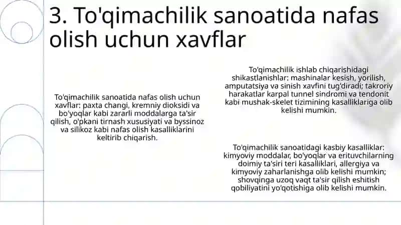 Ishlab Chiqarishda Faoliyat Jarayoni Vaqtida Yuzaga Keladigan Jarohatlanishlar Va Kasb Kasalliklari 4
