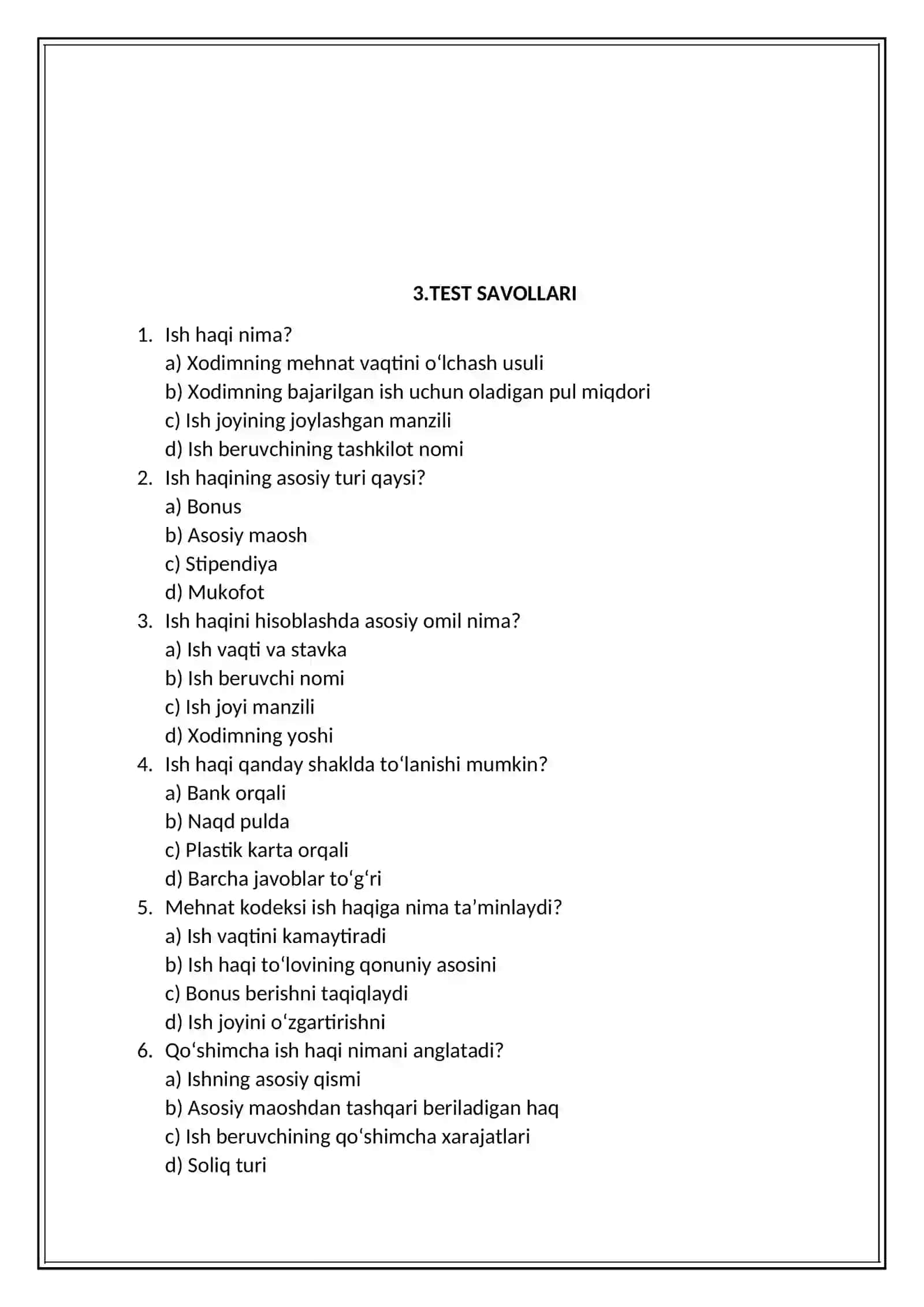 Ish haqi 4