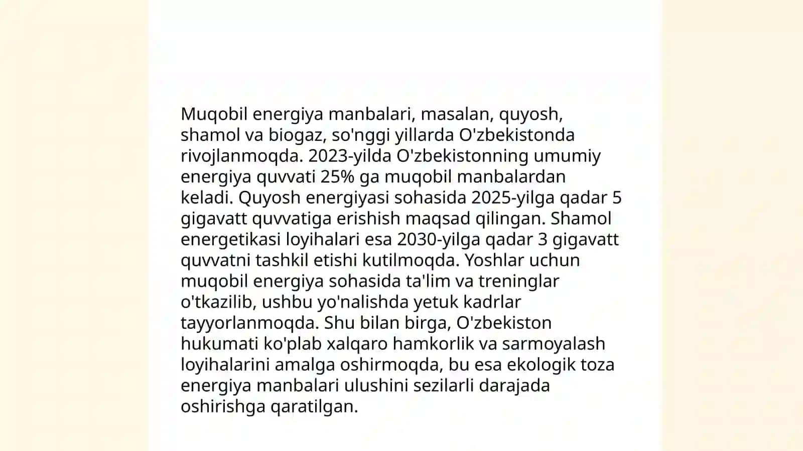 Energiyani tejash va energiya samaradorligini oshirish choralari 4