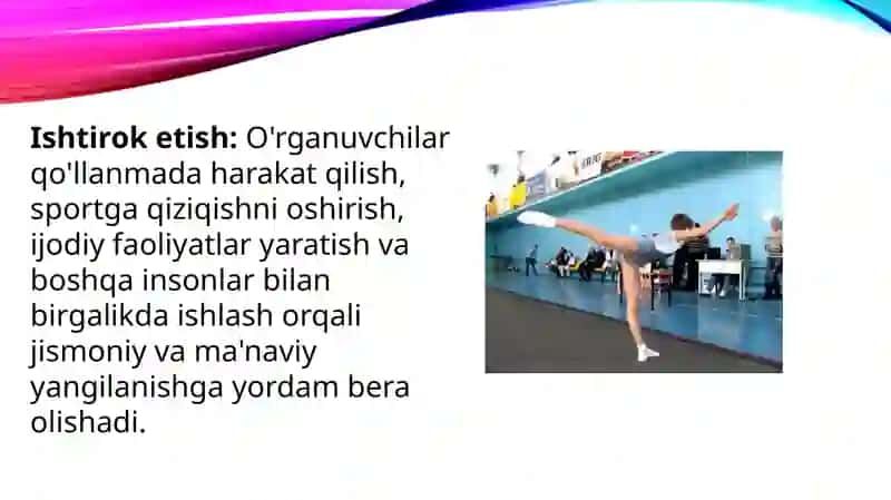 Gimnastikada umumiy va maxsus tayyorgarlik mashqlari bo‘yicha to‘garaklarni tashkil qilish metodikasi 4