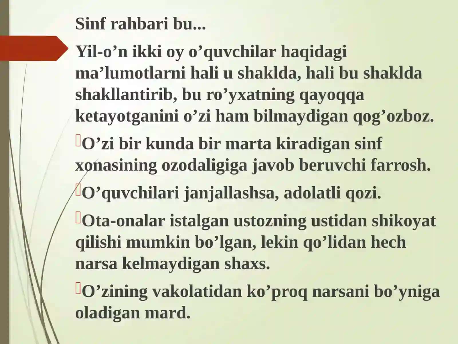 Boshlang`ich sinf rahbarining ish faoliyati 4