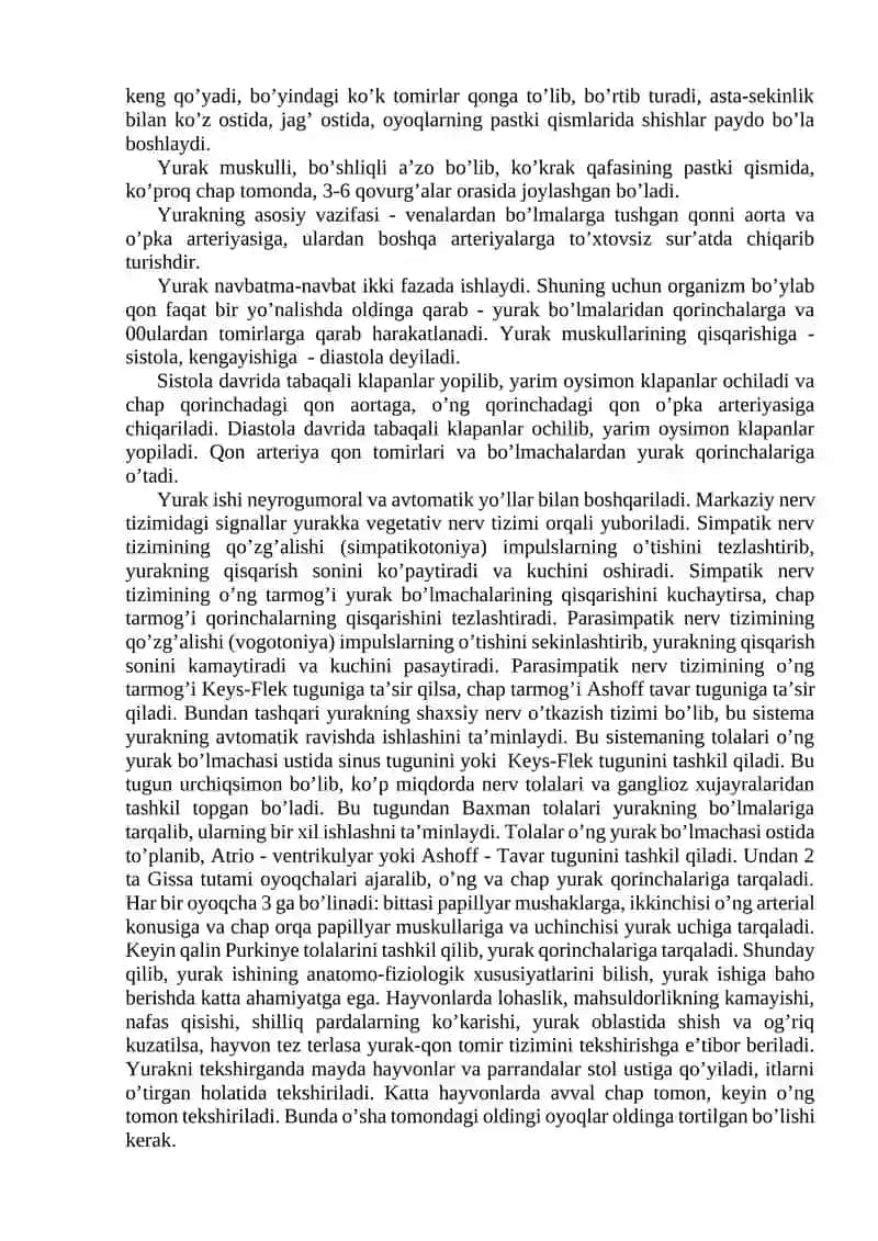 Yurakni va qon tomirlarni tekshirish 4