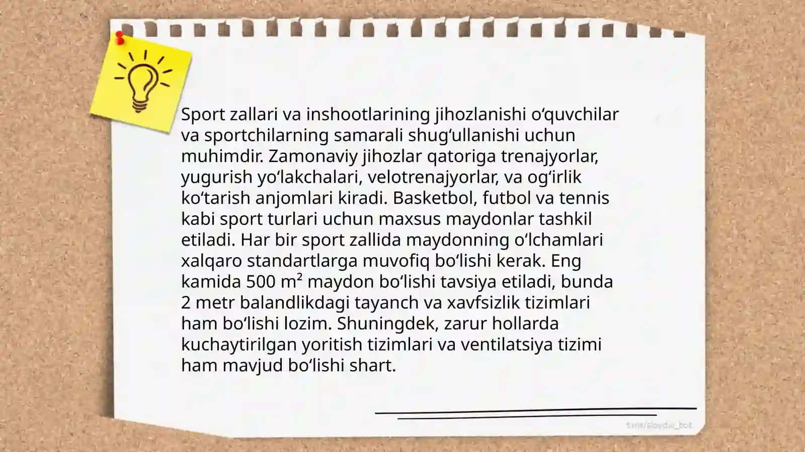 Sportchilar tayyorlash tizimining tavsifi (material-texnik,ilmiy-metodik va tibbiy-biologik taminoti) 4