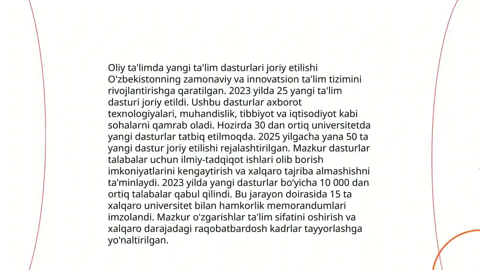 O'zbekiston Respublikasida Oliy Ta'lim Tizimi Ravnaqi 4