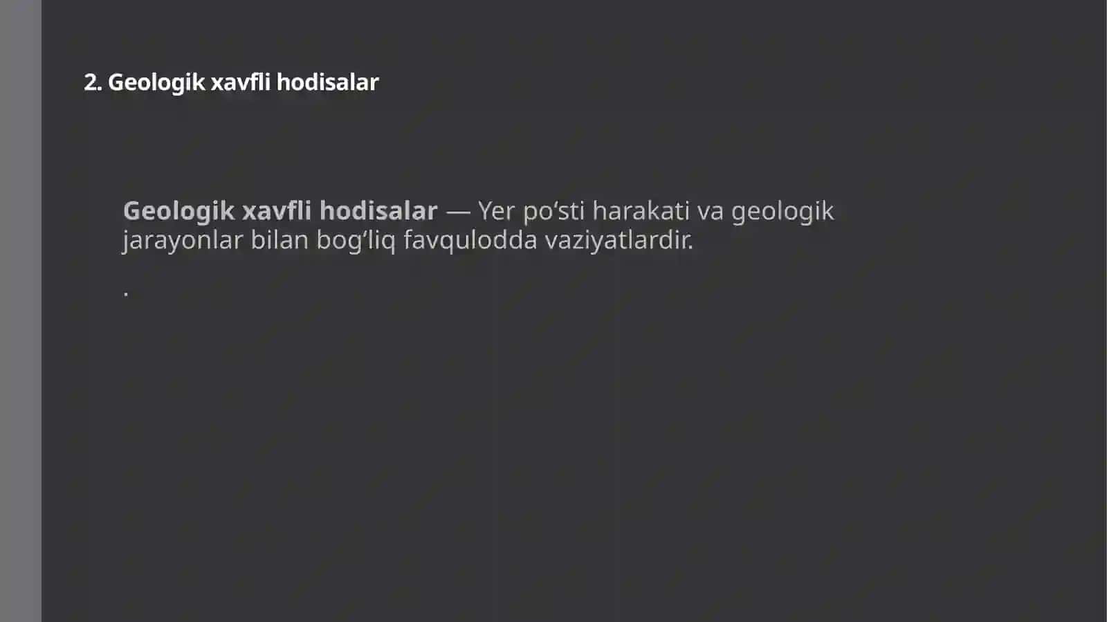Favquloddavaziyatlar,ularningtasnifivatavsifi 4
