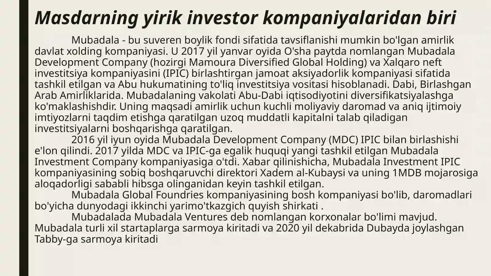 Masdar kompaniyasi 4
