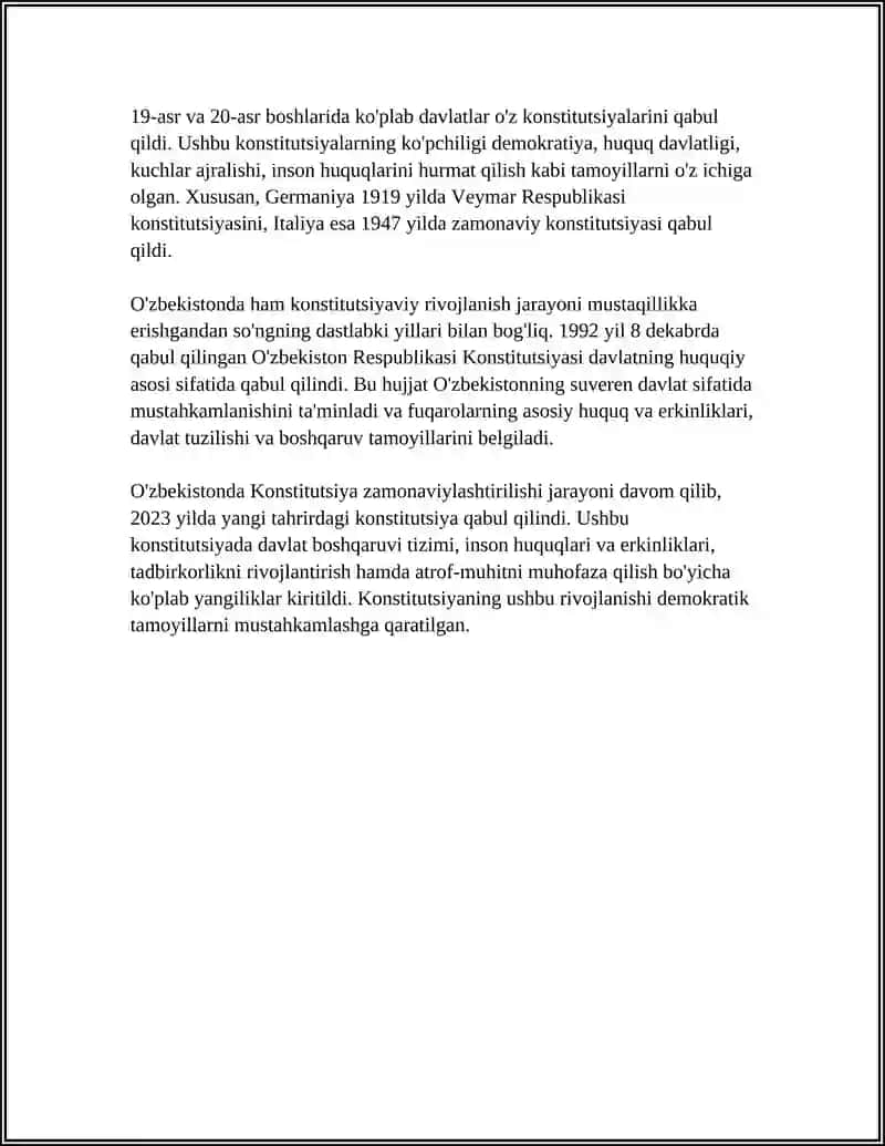 KONSTITUTSIYA ASOSIY QONUN 4