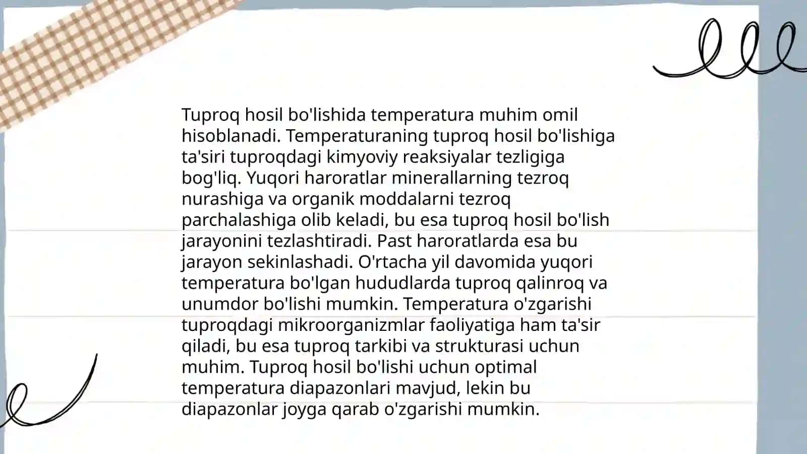 Iqlimning tuproq hosil bo'lishiga ta'siri 4