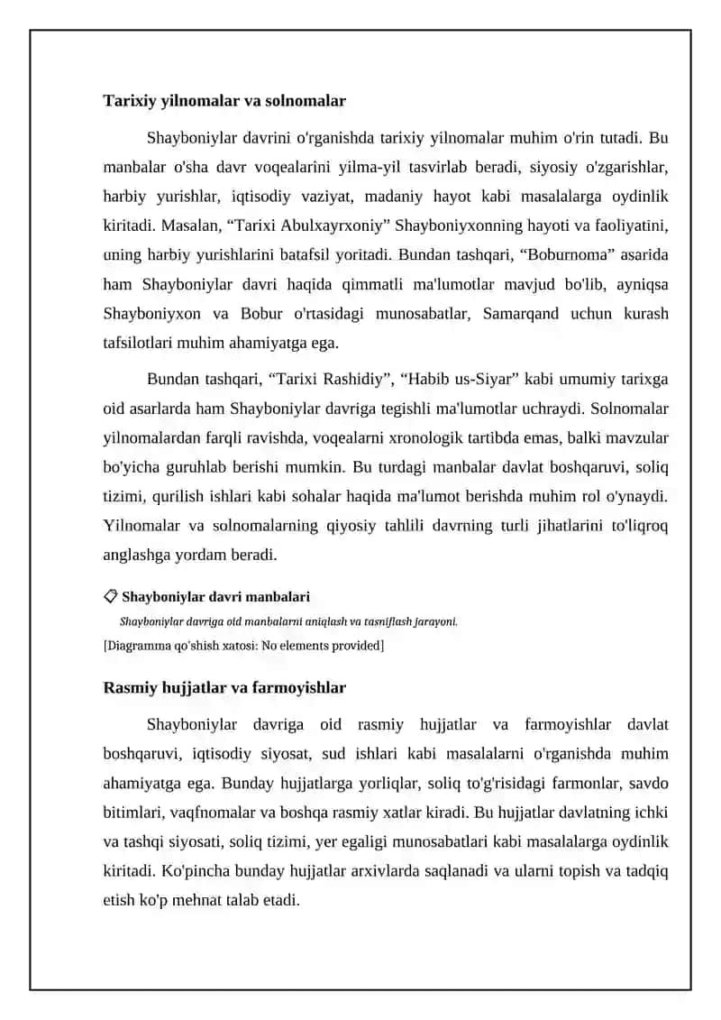 Shayboniylar davri manbalari 4