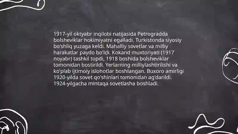 1917-yil Turkistondagi vaziyat 4