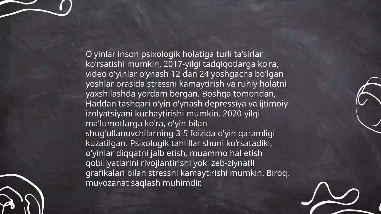 Ôyinning bola faoliyatidagi moxiyati 4