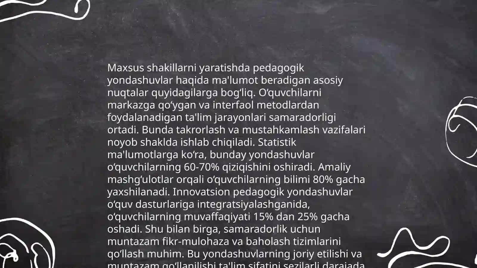 Maxsus shakillar töplamidan foydalanib narsalarni hosil qilishga örgatish metodlari 4