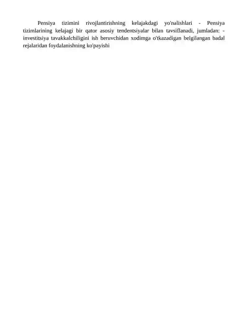 Milliy Pensiya Tizimlarining Mazmuni Va Tashkil Etishning Asosiy Tamoyillari 4
