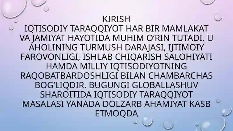 Iqtisodiy taraqqiyotning umumiy asoslari 4