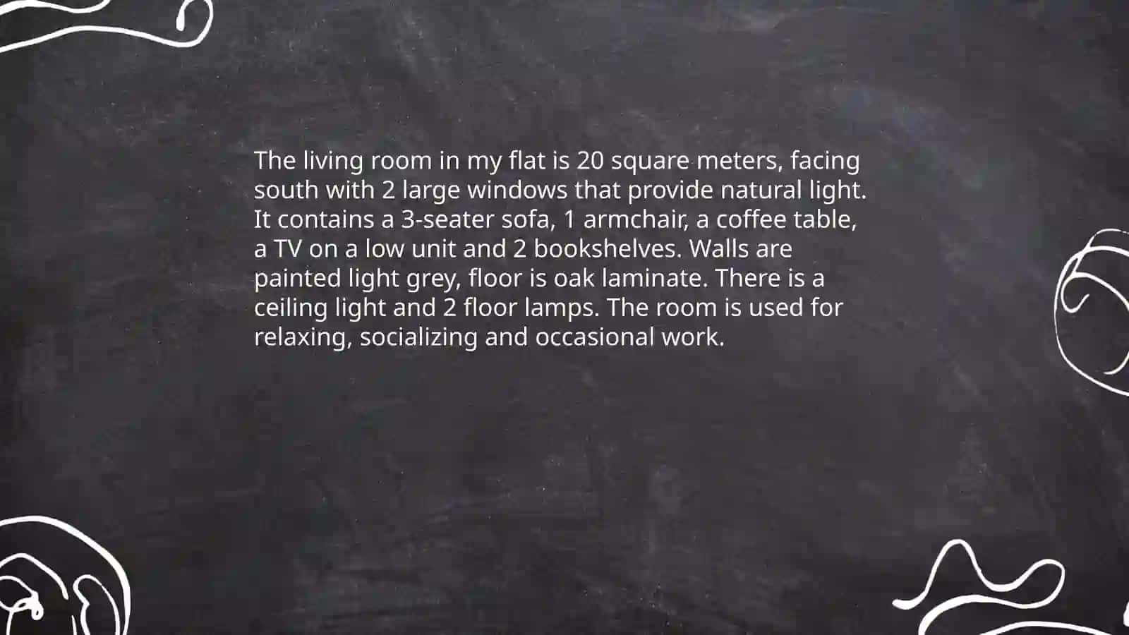 My flat 4