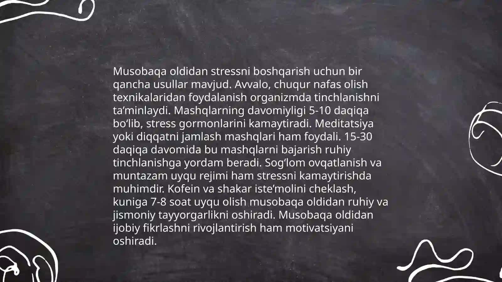 Sportchilarning psixologik tayyorgarligi 4