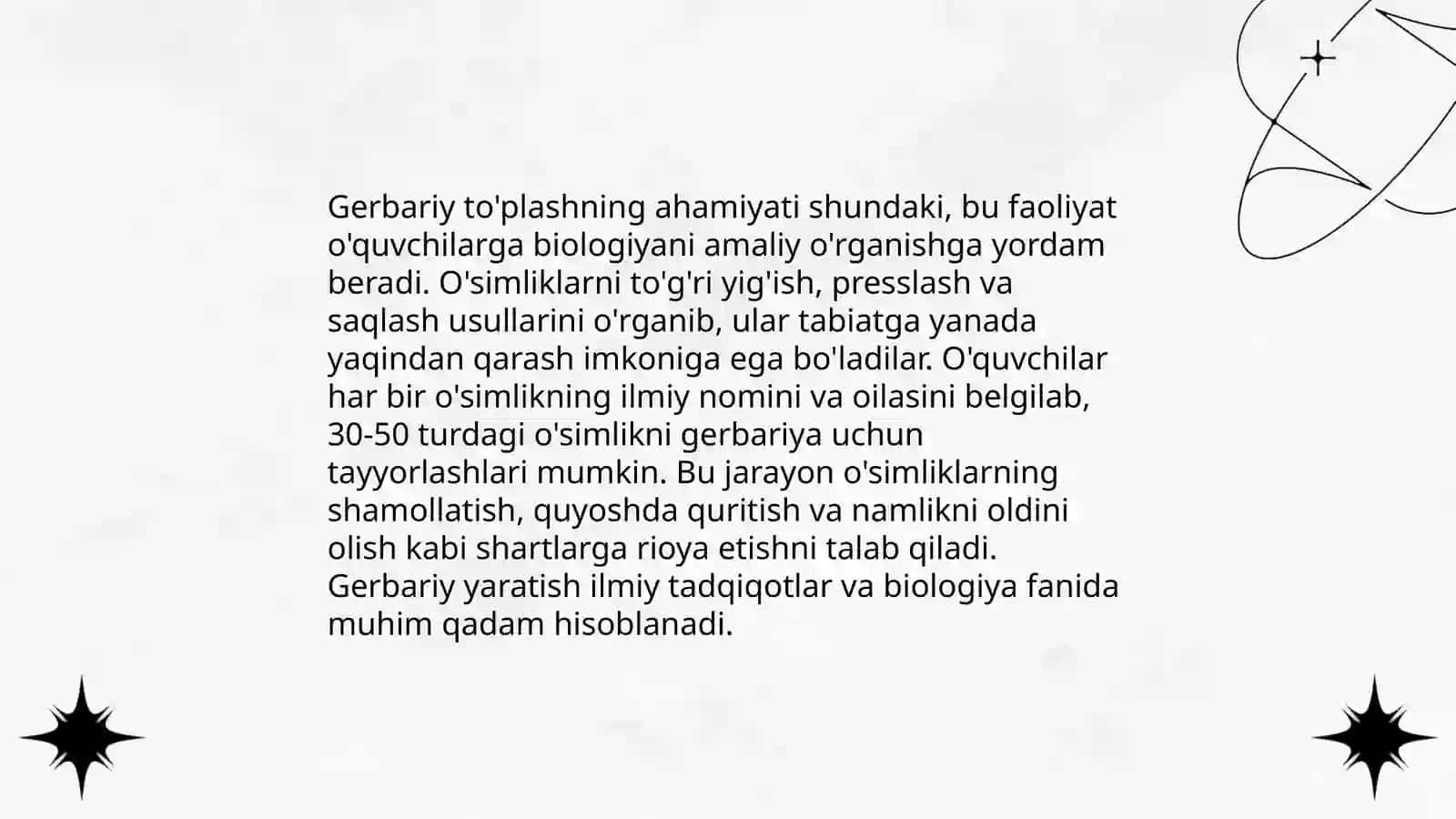 Botanikadan sinfdan tashqari ishlarni tashkil etish metodikasi 4