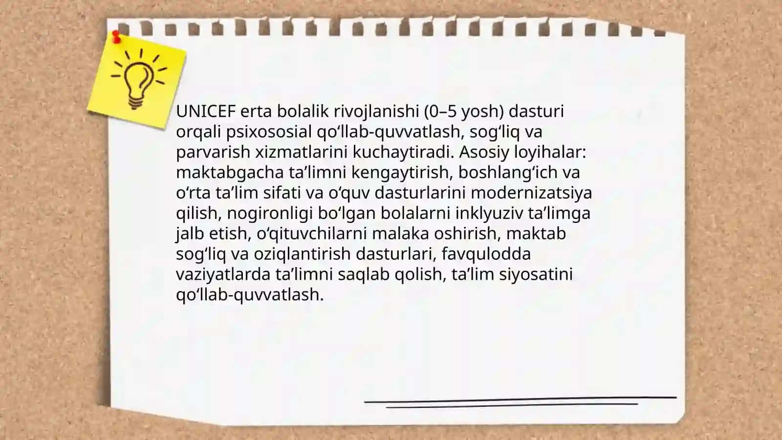 Taʼlim sohasini  rivojlantirishda xalqaro tashkilotlar va ularning faoliyati 4