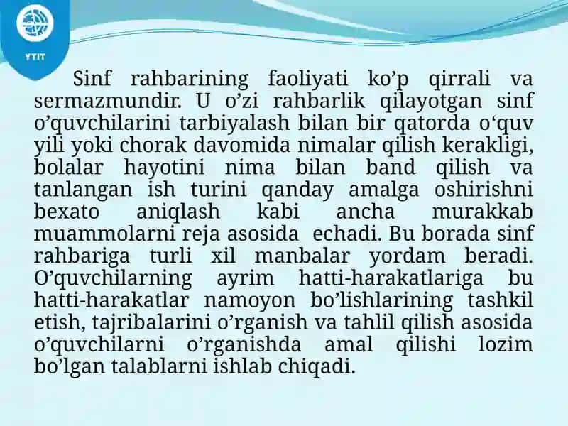 Tarbiyaviy-ishlar metodikasi 4
