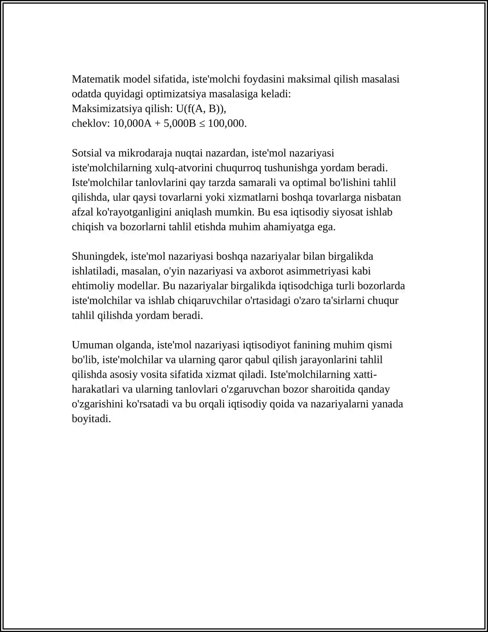 POZATIV VA NORMATIV MIKROIQTISODIYOT GLOSARIY 4