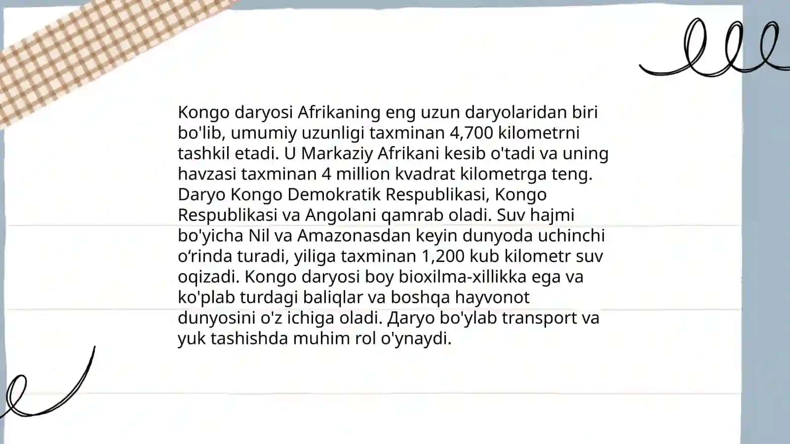Afrika materigining ichki suvlari 4