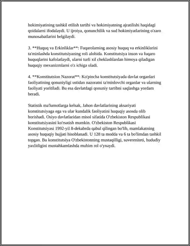 KONSTITUTSIYA DAVLAT POYDEVORI 4