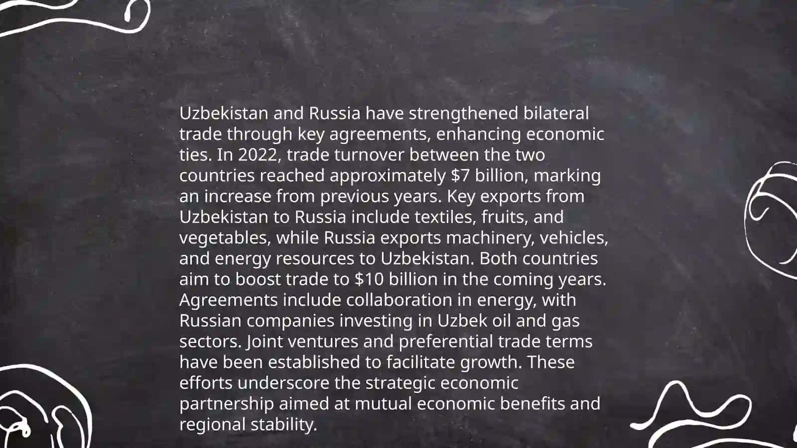 Trade relations between Uzbekistan and Russia 4