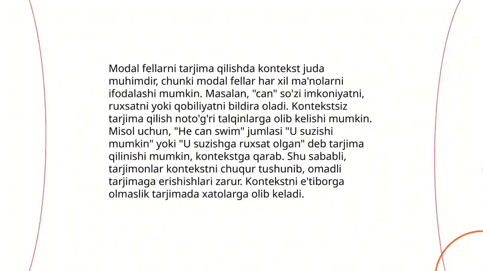 Nemis tilidagi modal fellar va ularni tarjima qilish muammolari 4