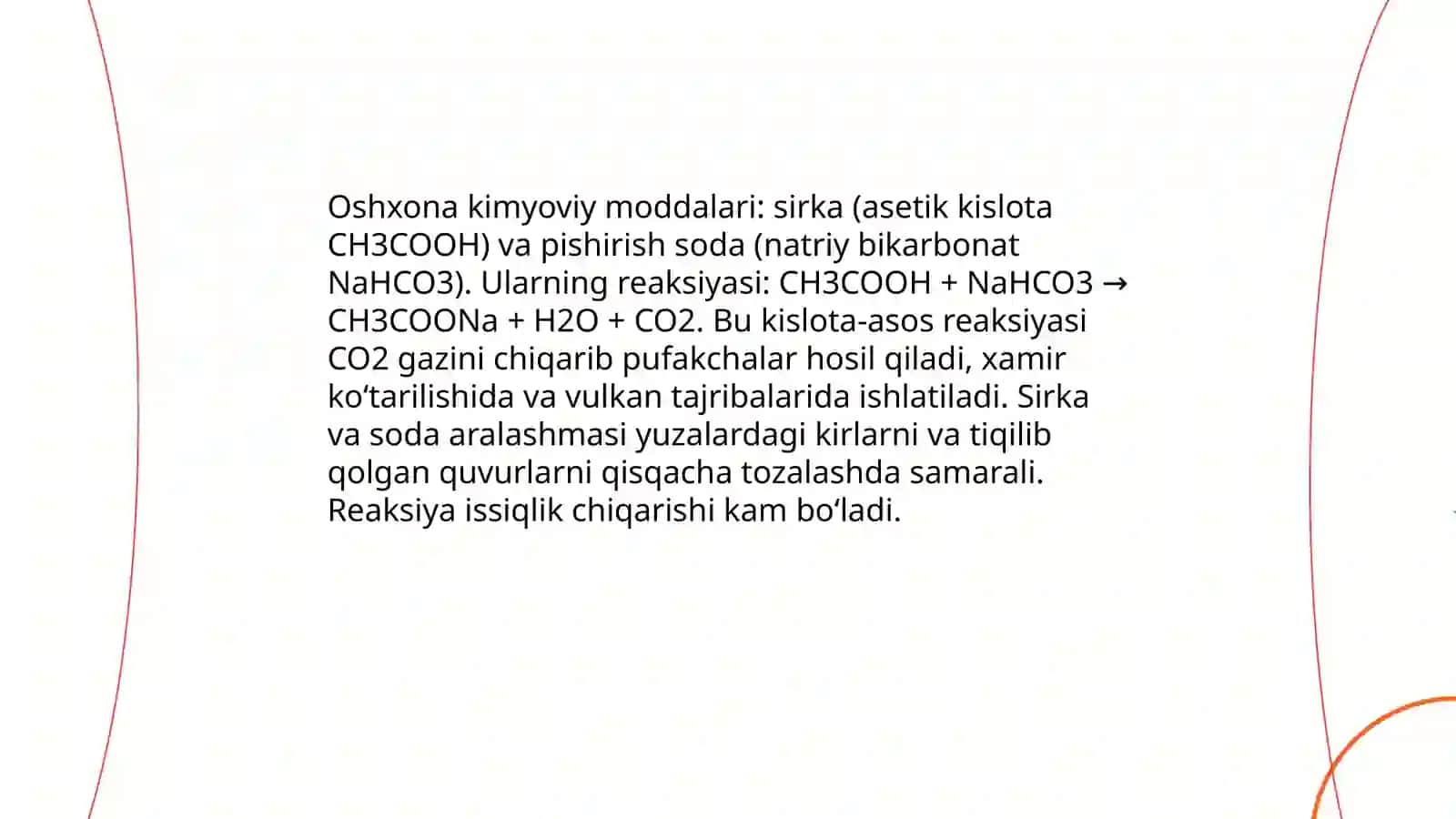 6-sinf kimyoviy reaksiyadan uy sharpitida foydalanish haqida 4