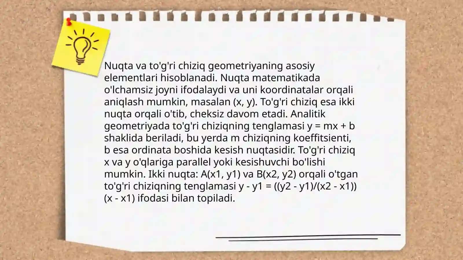 Geometriyadan slayd 4