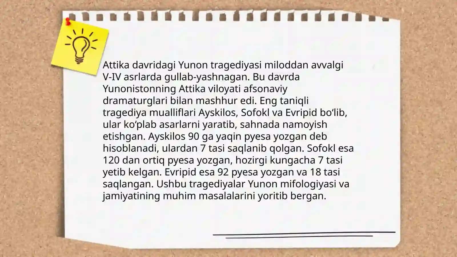 Yunon adabiyotining attika davri 4
