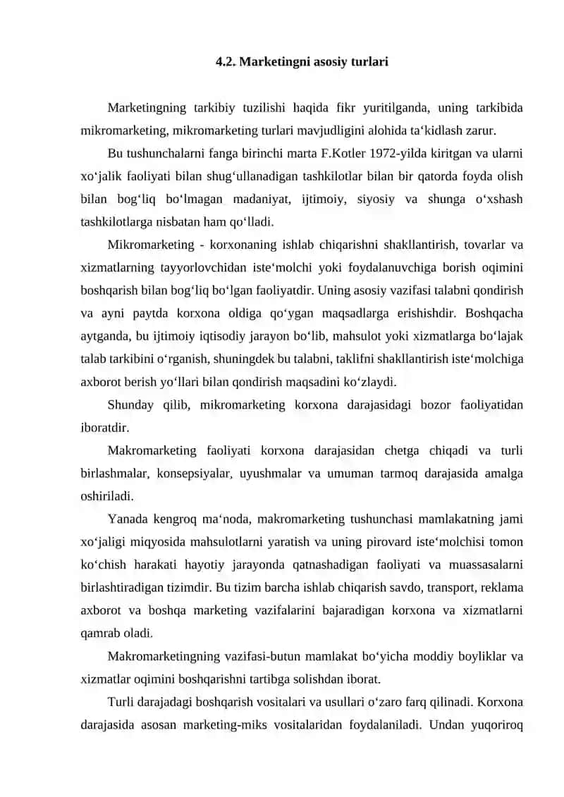 Marketing tizimi 4
