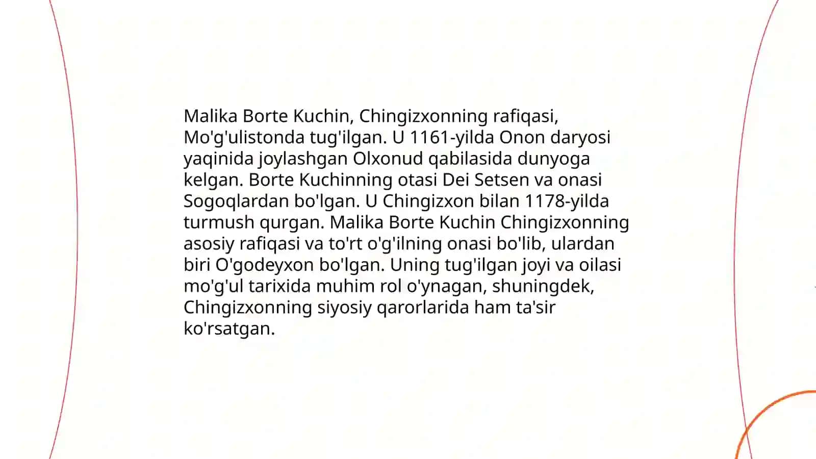 Malika Borte Kuchin shaxsiyati 4