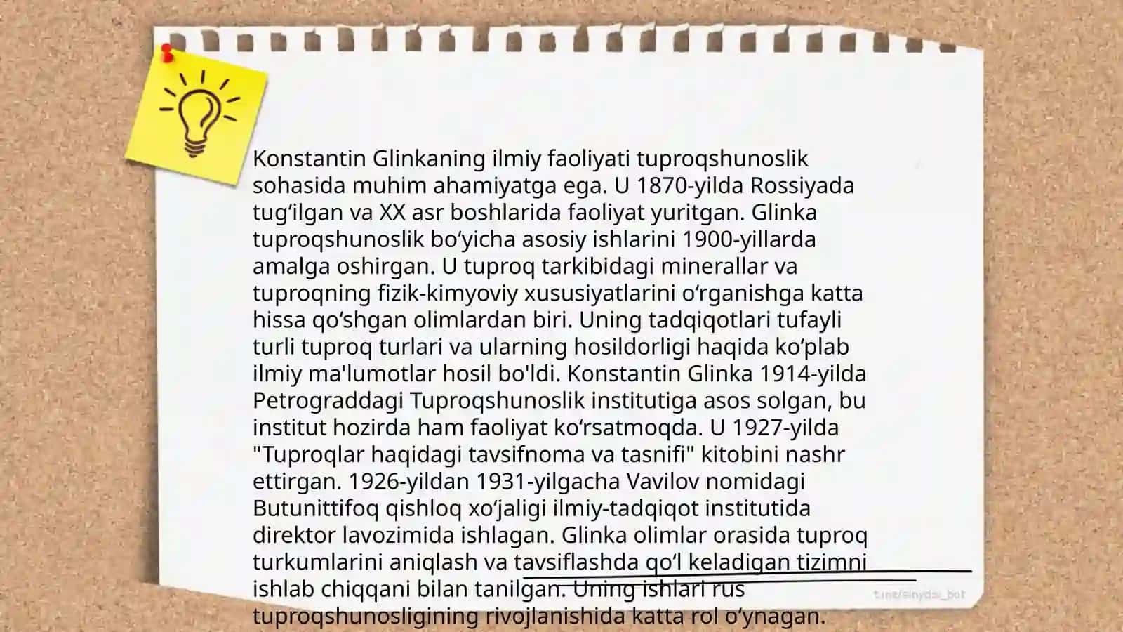 Vasiliy Dokuchayevning tuproqshunoslikka qo'shgan hissasi 4