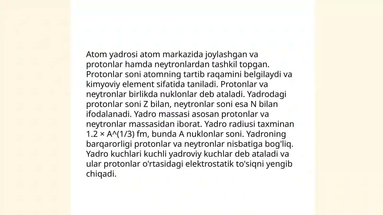 Atom tuzilishi nazariyasi 4