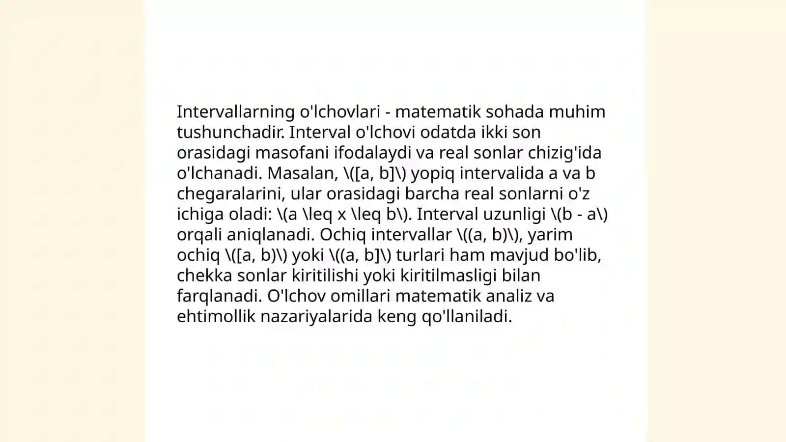 Musiqiy Intervallar haqida umumiy tushuncha 4