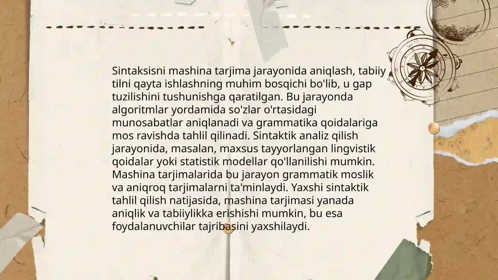 Mashina tarjimasining lingvistik muammolari 4
